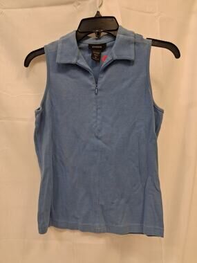 Women's Express Sleeveless Polo Style Top Size Medium